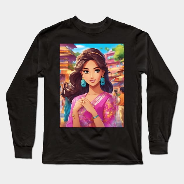 Samsara AnimeTales of Destiny Long Sleeve T-Shirt by animegirlnft